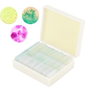 Colección Didáctica de Laminillas Preparadas para Microscopía Escolar